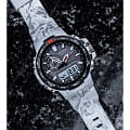 Casio Casio Pro Trek PRW-6000SC-7 кварцевые мужские часы часы крупный план черный циферблата