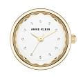 Anne Klein Anne Klein Ring 5125RINGTT  5125RINGTT кварцевые женские часы белый циферблат, браслет сталь c pvd покрытием — вид спереди