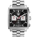 TAG Heuer TAG Heuer Monaco CBL2113.BA0644  CBL2113.BA0644 механические мужские часы черный циферблат, браслет нержавеющая сталь — вид спереди