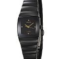 Rado Rado Sintra R13726712  R13726712 кварцевые женские часы черный циферблат, браслет ceramos™ — вид спереди