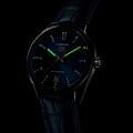 TAG Heuer TAG Heuer Carrera WBN2112.FC6504 механические мужские часы часы крупный план синий циферблата