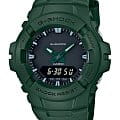 Casio Casio G-Shock G-100CU-3A G G-100CU-3A электронные мужские часы черный циферблат, браслет полимер — вид спереди