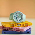 Casio Casio Baby-G BGA-280-3A женские часы зеленый циферблат на запястье