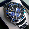 Casio Casio Edifice EFR-534D-1A2 EFR — задняя крышка металл сталь алюминий корпуса японские часы