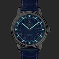 Aviator Aviator Douglas Day-Date V.3.35.0.276.4 мужские часы синий циферблат на запястье