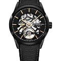 Raymond Weil Raymond Weil Freelancer Skeleton 2785-BC5-20001  2785-BC5-20001 механические мужские часы черный циферблат, браслет кожаный — вид спереди