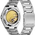 Оригинальные часы Citizen Citizen Super Titanium NJ0180-80A механические калибр механизма citizen 8213 общий вид