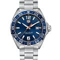 TAG Heuer TAG Heuer Formula 1 WAZ1010.BA0842  WAZ1010.BA0842 кварцевые мужские часы синий циферблат, браслет нержавеющая сталь — вид спереди