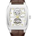 Kenneth Cole Kenneth Cole Automatic KCWGX0058801  KCWGX0058801 механические мужские часы белый циферблат, браслет кожаный — вид спереди