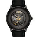 Tissot Tissot Chemin des Tourelles Squelette T139.836.36.441.00 Chemin des Tourelles T1398363644100 механические мужские часы  черный циферблат, браслет кожаный — вид спереди