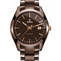 Rado Rado Hyperchrome R32176302 Automatic R32176302 механические мужские часы коричневый циферблат, браслет керамика — вид спереди