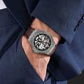 Kenneth Cole Kenneth Cole Automatic KCWGE0033502 американские наручные мужские часы заводная головка с логотипом Kenneth Cole