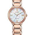 Citizen Citizen Citizen L EM0928-84D  EM0928-84D кварцевые женские часы перламутровый циферблат, браслет нержавеющая сталь с ip-покрытием — вид спереди