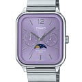Casio Casio Collection MTP-M305D-6A   MTP-M305D-6A  кварцевые мужские часы фиолетовый циферблат, браслет нержавеющая сталь — вид спереди
