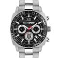 Plein Sport Plein Sport Wildcat PSGBA1123  PSGBA1123 кварцевые мужские часы черный циферблат, браслет нержавеющая сталь — вид спереди