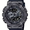 Casio Casio G-Shock GM-110VB-1ADR (GM-110VB-1A) GM GM-110VB-1ADR электронные мужские часы черный циферблат, браслет полимер — вид спереди