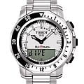 Tissot Tissot Touch Collection Sea-Touch T026.420.11.031.00 T Touch T0264201103100 кварцевые мужские часы  серебристый циферблат, браслет нержавеющая сталь — вид спереди