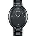 Rado Rado Esenza Ceramic Touch R53093712  R53093712 кварцевые женские часы черный циферблат, браслет керамика — вид спереди