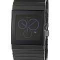 Rado Rado Ceramica R21714182  R21714182 кварцевые мужские часы черный циферблат, браслет высокотехнологичная керамика — вид спереди