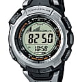 Casio Casio Pro Trek PRW-1300-1V PRW PRW-1300-1V кварцевые мужские часы черный циферблат, браслет пластик — вид спереди