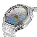 Casio Casio G-Shock GA-2100SRS-7A электронные мужские часы часы крупный план  циферблата