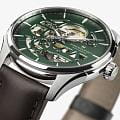 Hamilton Hamilton Jazzmaster Skeleton 40mm H42535560 мужские часы зеленый циферблат на запястье