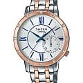 Casio Casio Sheen SHE-3046SGP-7BUER  SHE-3046SGP-7BUER кварцевые женские часы белый циферблат, браслет сталь с ip покрытием — вид спереди