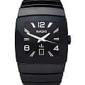 Rado Rado Sintra R13691152  R13691152 кварцевые мужские часы черный циферблат, браслет керамика — вид спереди