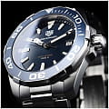 TAG Heuer TAG Heuer Aquaracer WAY101C.BA0746 кварцевые мужские часы часы крупный план синий циферблата