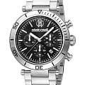 Roberto Cavalli Roberto Cavalli Ritmo RC5G128M0055  RC5G128M0055 кварцевые мужские часы черный циферблат, браслет нержавеющая сталь — вид спереди