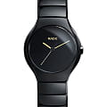 Rado Rado True R27655172  R27655172 кварцевые женские часы черный циферблат, браслет высокотехнологичная керамика — вид спереди