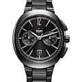 Rado Rado D-Star R15200152 Automatic R15200152 механические мужские часы черный циферблат, браслет высокотехнологичная керамика — вид спереди