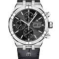 Maurice Lacroix Maurice Lacroix Aikon Automatic Chronograph AI6038-SS00B-330-2, aikon швейцария мужские часы на браслете каучук боковой вид