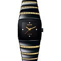 Rado Rado Sintra R13726719  R13726719 кварцевые женские часы  черный циферблат, браслет ceramos™ — вид спереди