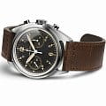 Hamilton Hamilton Khaki Aviation Pilot Pioneer Mechanical H76409530 механические мужские часы часы крупный план черный циферблата
