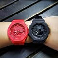 Casio Casio G-Shock GA-2100-4ADR (GA-2100-4A) — полный набор фото мужские часы япония