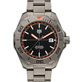 TAG Heuer TAG Heuer Aquaracer Professional 300 WAY208F.BF0638  WAY208F.BF0638 механические мужские часы  черный циферблат, браслет титановый — вид спереди