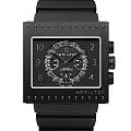 Hamilton Hamilton Khaki Action H79686333  H79686333 механические мужские часы черный циферблат, браслет силикон — вид спереди
