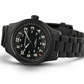 Hamilton H70665130 мужские часы застежка крупным планом