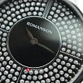 Romanson Romanson RM0B13LLW(BK),  южная корея женские часы на браслете нержавеющая сталь боковой вид
