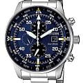 Citizen Citizen Eco-Drive CA0690-88L  CA0690-88L кварцевые мужские часы  синий циферблат, браслет нержавеющая сталь — вид спереди