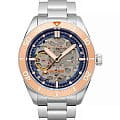 Spinnaker Spinnaker Croft SP-5095-33  SP-5095-33 механические мужские часы серый циферблат, браслет нержавеющая сталь — вид спереди