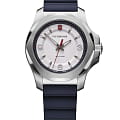 Victorinox Victorinox I.N.O.X. V 241919  241919 кварцевые женские часы  белый циферблат, браслет каучук — вид спереди