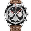 Breitling Breitling Classic Avi Chronograph 42 Mosquito Y233801A1B1X1  Y233801A1B1X1 механические мужские часы черный циферблат, браслет кожаный — вид спереди