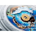 Swatch Swatch x Blancpain Antarctic ocean SO35S100 мужские часы серый циферблат на запястье