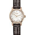 Rado Rado Coupole Classic Diamonds R22891915 Classic R22891915 кварцевые женские часы перламутровый циферблат, браслет кожаный — вид спереди