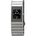Rado Rado Ceramica R21827752  R21827752 кварцевые женские часы черный циферблат, браслет высокотехнологичная плазменная керамика — вид спереди