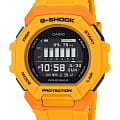 Casio Casio G-Shock GBD-300-9DR (GBD-300-9) G-SQUAD GBD-300-9DR электронные мужские часы черный циферблат, браслет пластик — вид спереди