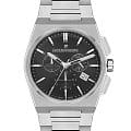 Jacques Philippe Jacques Philippe Aurora JPQGC411316  JPQGC411316 кварцевые мужские часы черный циферблат, браслет нержавеющая сталь — вид спереди