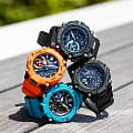 Casio Casio G-Shock GA-2200M-4ADR (GA-2200M-4A) GA — детали корпуса и карбон + полимер
